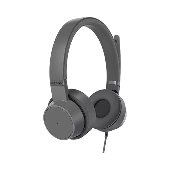 Auriculares con Micrófono Lenovo Gris