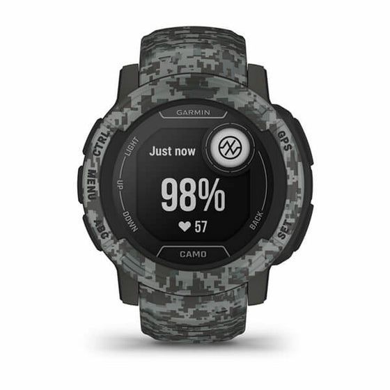 Smartwatch GARMIN Instict 2 Gris oscuro 0,9" Negro Grafito 45 mm