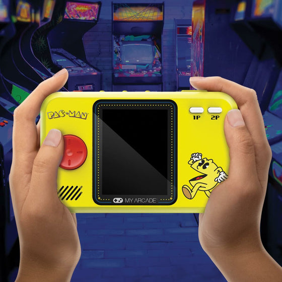 Videoconsola Portátil My Arcade Pocket Player PRO - Pac-Man Retro Games Amarillo