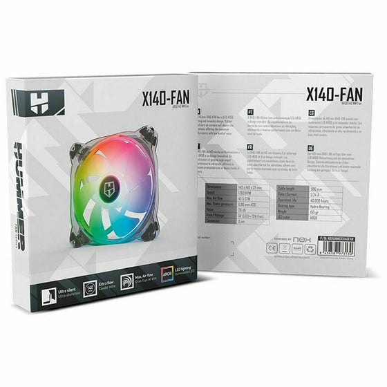 Ventilador de Caja Nox X140-FAN