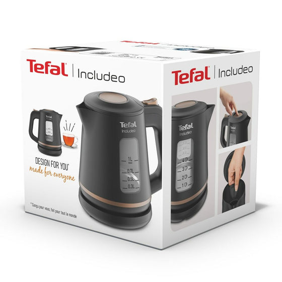 Hervidor Tefal KI5338 Negro Plástico 2400 W 1 L