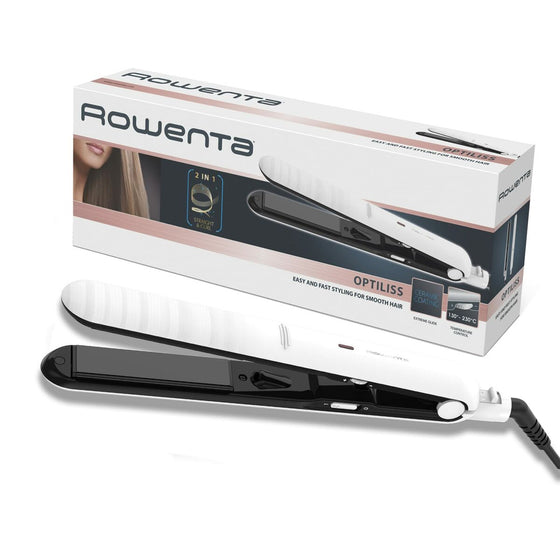 Plancha de Pelo Rowenta SF3210 Blanco/Negro