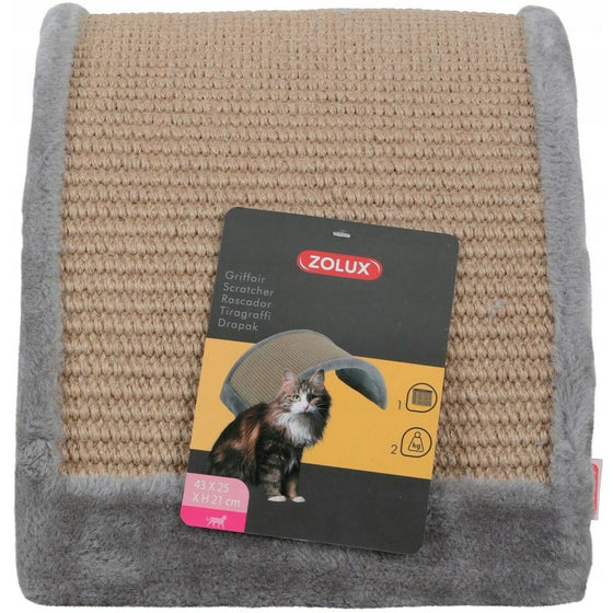 Rascador para Gatos Zolux 504044GRI Bronce Sisal