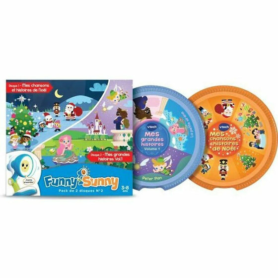 Juguete Interactivo para Bebés Vtech Funny Sunny - Pack 2 Discs N ° 2 (FR)