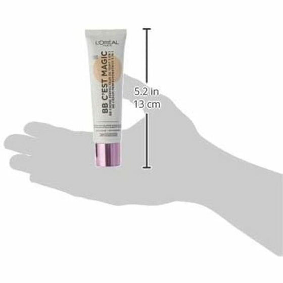 Crema Hidratante con Color 02 Light L'Oreal Make Up Magic Bb Claro Spf 10 30 ml