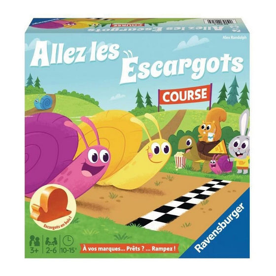 Juego Educativo Ravensburger Allez les Escargot (FR) Negro (1 Pieza)