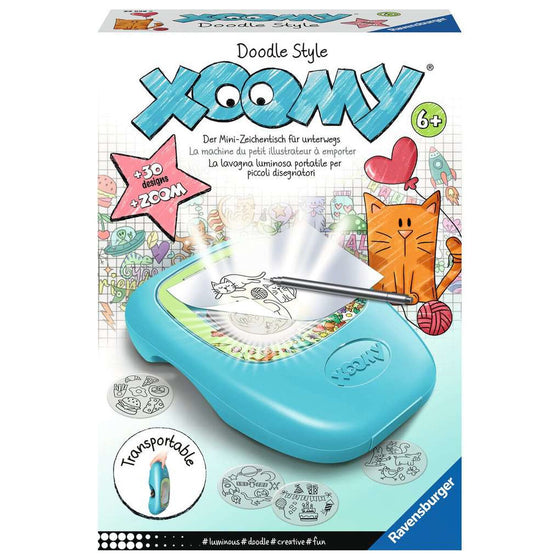 Diseña Dibujos Xoomy Ravensburger Doodle Style Azul 1 Pieza