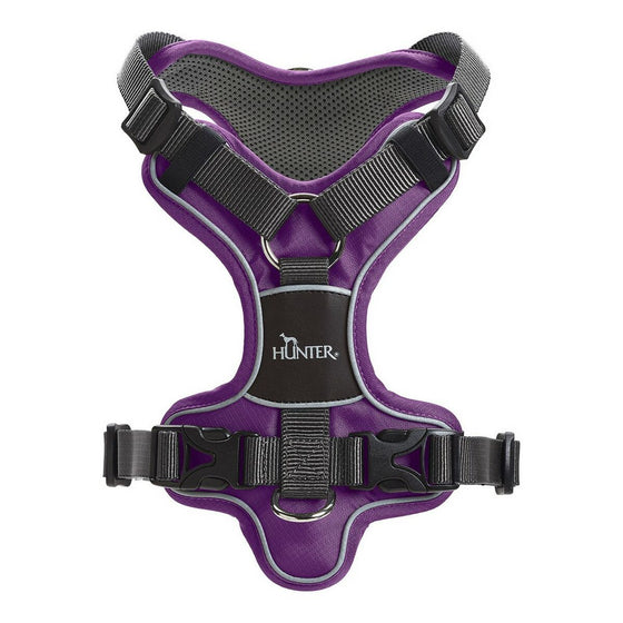 Arnés para Perro Hunter Divo Morado L 72-100 cm