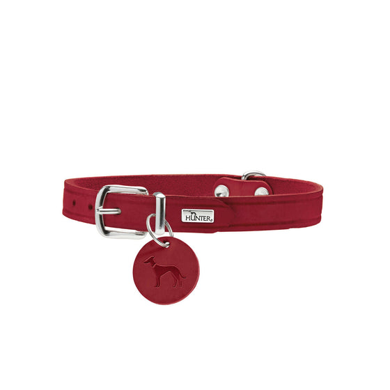 Collar para Perro Hunter Aalborg Rojo S 32-38 cm