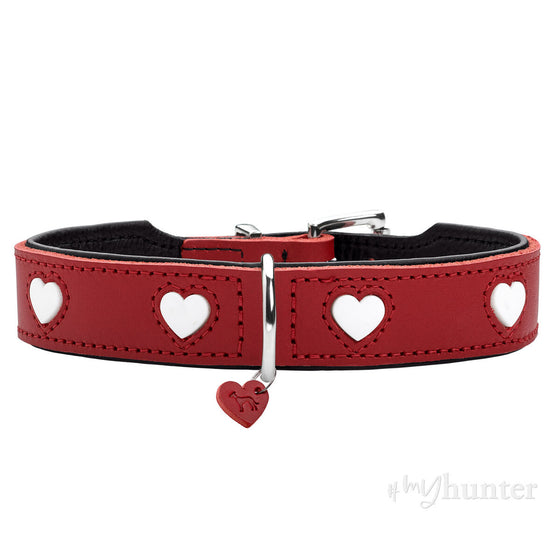 Collar para Perro Hunter Love S/M 35-43 cm Rojo