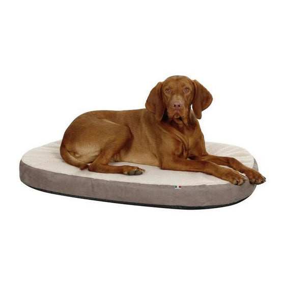 Cama para Perro Kerbl Oval 100 x 65 x 8 cm Beige