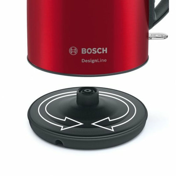 Hervidor BOSCH TWK3P424 Rojo Rojo/Negro Acero Inoxidable 2400 W 1,7 L