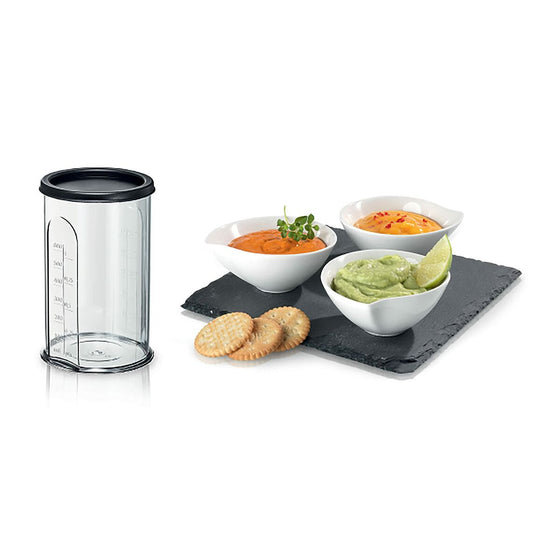 Batidora de Vaso BOSCH ErgoMixx Style Acero 800 W