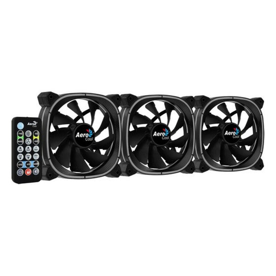 Ventilador Aerocool ASTRO12PRO Ø 12 cm 1000 rpm ARGB LED