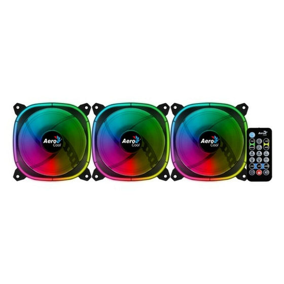 Ventilador Aerocool ASTRO12PRO Ø 12 cm 1000 rpm ARGB LED