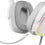 Auriculares con Micrófono Gaming Mars Gaming MHAXW RGB Blanco