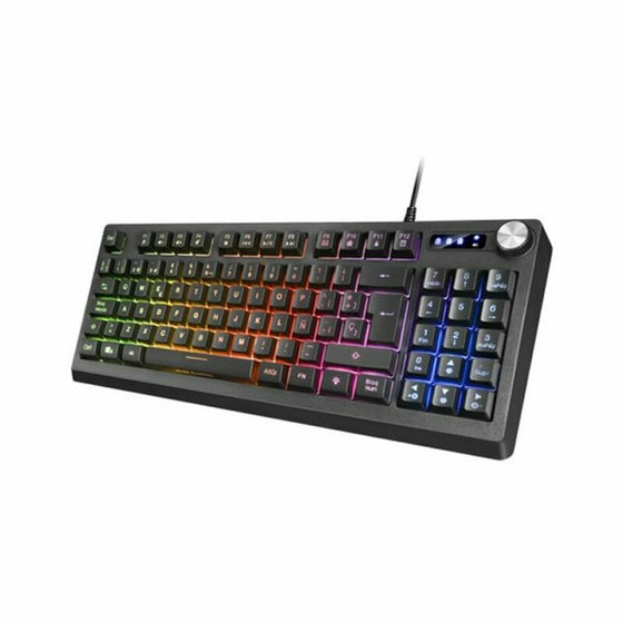 Teclado Gaming Mars Gaming MKREVO LED RGB