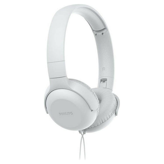 Auriculares de Diadema Philips TPV UH 201 WT Blanco Con cable