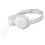 Auriculares de Diadema Philips TPV UH 201 WT Blanco Con cable