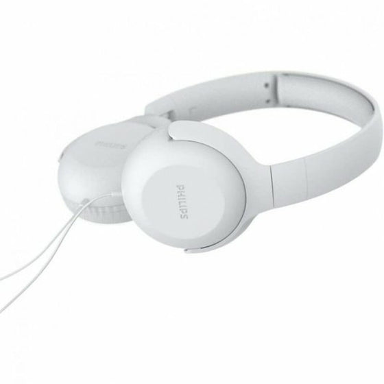 Auriculares de Diadema Philips TPV UH 201 WT Blanco Con cable