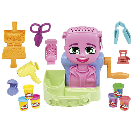 Juego de Plastilina Hasbro Playdoh Accesorios 6 Botes Peluquería