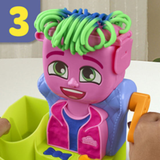 Juego de Plastilina Hasbro Playdoh Accesorios 6 Botes Peluquería