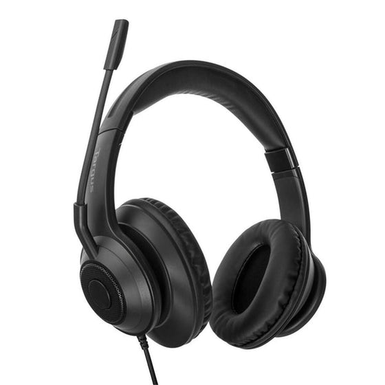 Auriculares con Micrófono Targus AEH102GL Negro