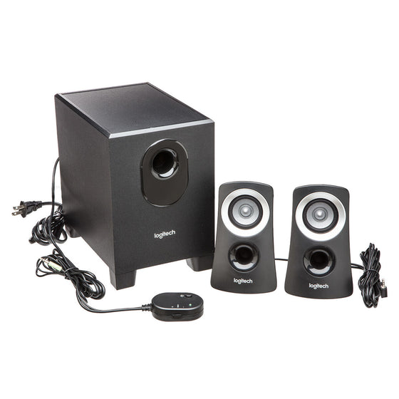 Altavoces Multimedia 2.1 Logitech Z313 Negro