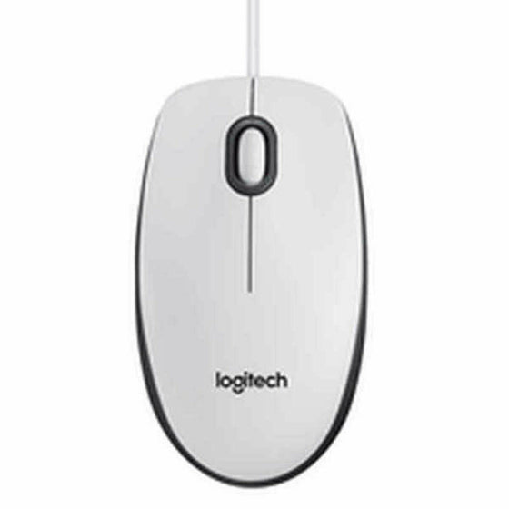 Ratón Óptico Logitech 910-003360 Blanco (1 unidad)