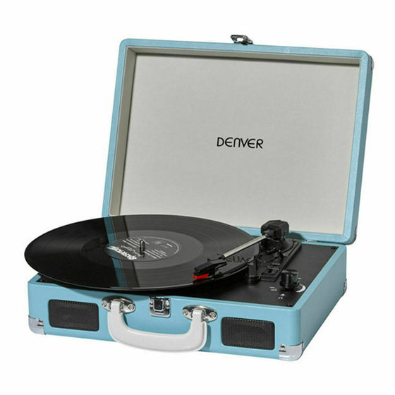 Tocadiscos Denver Electronics VPL-120 Azul