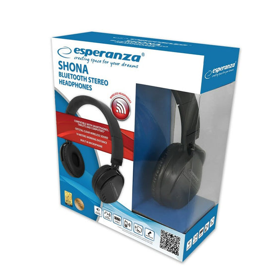 Auriculares Bluetooth con Micrófono Esperanza EH217K