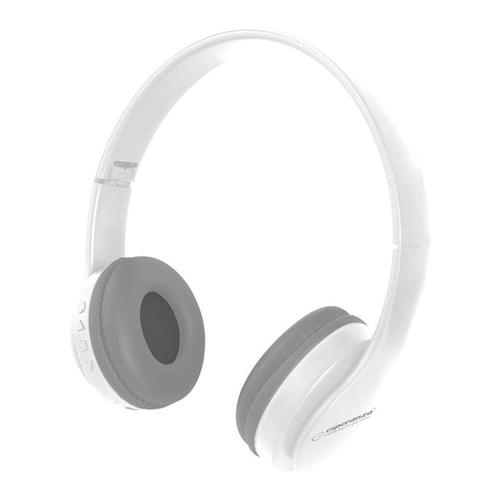 Auriculares Bluetooth Esperanza EH222W Blanco