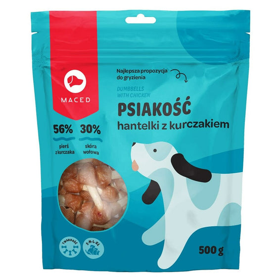 Snack para Perros Maced Dumbbells Pollo 500 g