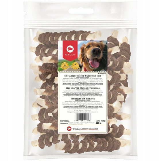 Snack para Perros Maced Ternera Pato 500 g