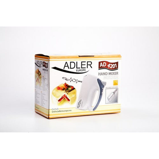 Batidora de Mano Adler AD 4201 Blanco Gris 300 W