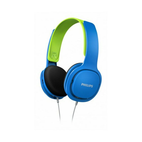 Auriculares con Micrófono Philips SHK2000BL (3.5 mm) Azul Azul,Verde