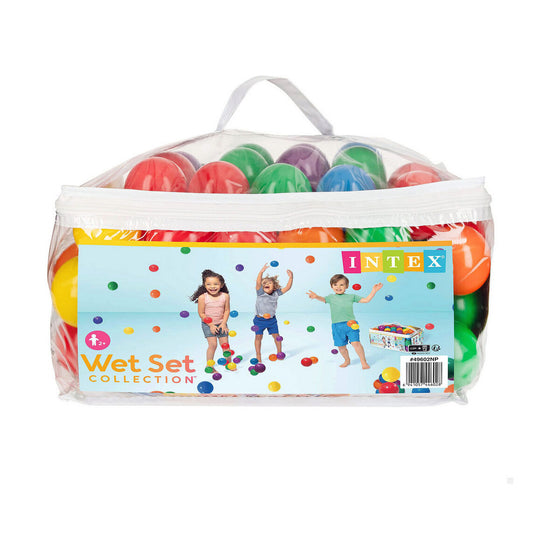 Bolas Intex Fun Ballz Multicolor 100 Piezas