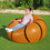 Sillón Hinchable Bestway Baloncesto 114 x 112 x 66 cm Naranja