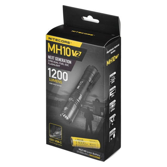 Linterna Nitecore MH10 V2 1200 Lm