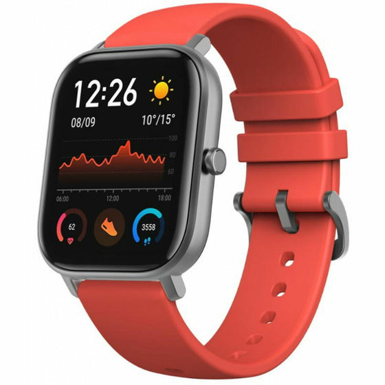 Smartwatch Amazfit GTS 1,65" AMOLED GPS 220 mAh Gris Naranja 1,65"