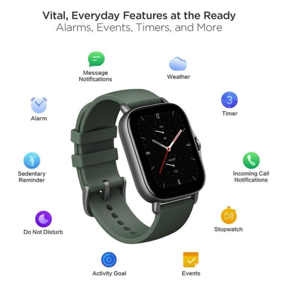 Smartwatch Amazfit GTS 2e 1,65" 246 mAh Verde