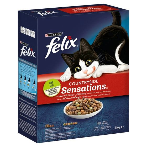 Comida para gato Purina Carne de vacuno 1 kg