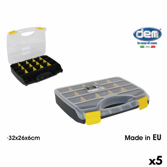 Caja con compartimentos Dem Brico 32 x 26 x 6 cm