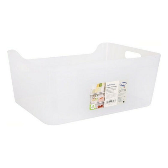 Cesta Multiusos Dem Transparente 24 x 16,5 x 10 cm 19 x 13,5 x 8 cm 33 x 24 x 14,5 cm