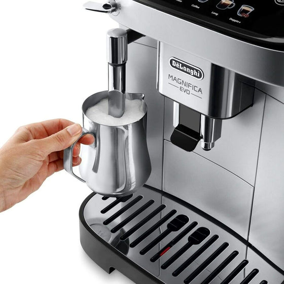 Cafetera Superautomática DeLonghi ECAM 290.31.SB Plateado 1450 W 15 bar 250 g 2 Tazas 1,8 L