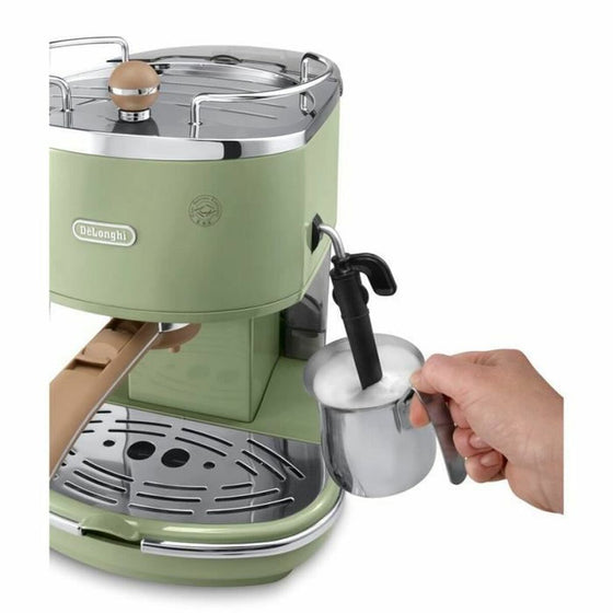 Cafetera Express de Brazo DeLonghi ECOV 310.GR Verde 1,4 L