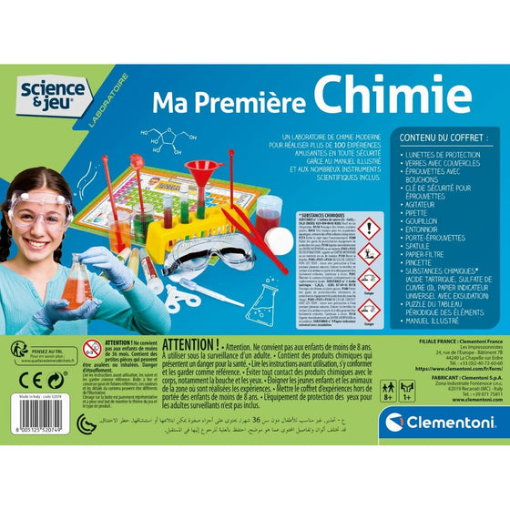 Juego de Ciencia Clementoni My first chemistry (FR)