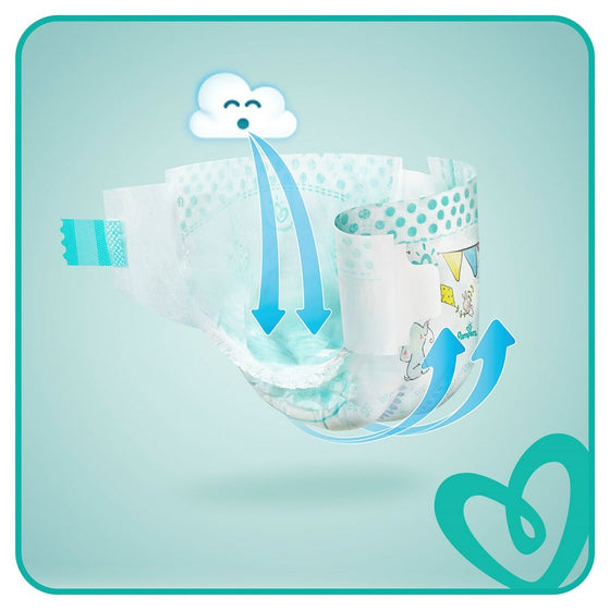 Pañales Desechables Pampers AB 6