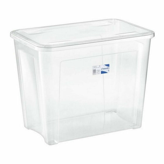 Caja de Almacenaje con Tapa Combi Tontarelli 8035655000EAN 67 L 59 x 39 x 46 cm (4 Unidades)