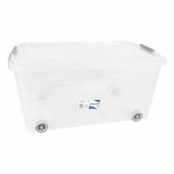 Caja de Almacenaje con Tapa Combi Tontarelli 8035656000EAN 43 L (59 x 38 x 29 cm) (6 Unidades)